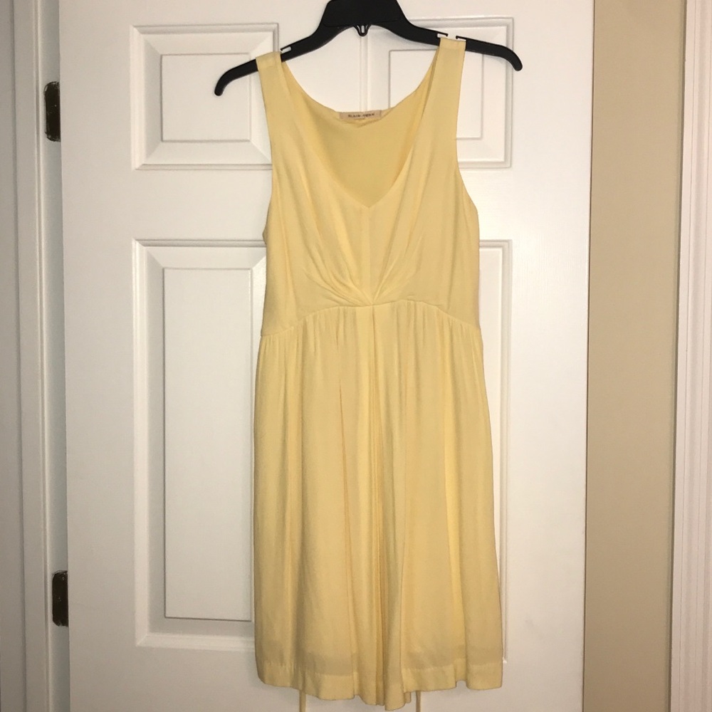 yellow Black Swan dress, size S
